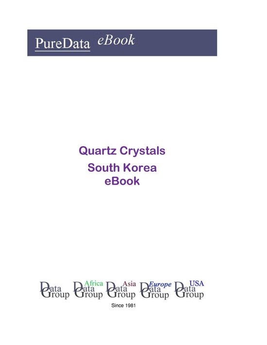 PureData eBook - Quartz Crystals in South Korea - cover