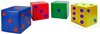 Afbeelding van het spelletje Dobbelsteen Foam met Coating | 20 x 20 cm | Gekleurde grote dobbelsteen | Groen