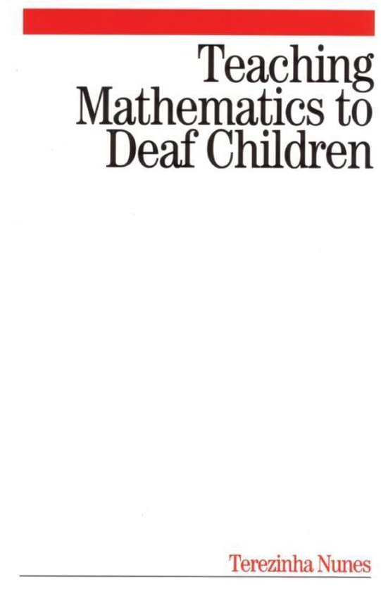 Teaching Mathematics to Deaf Children - cover