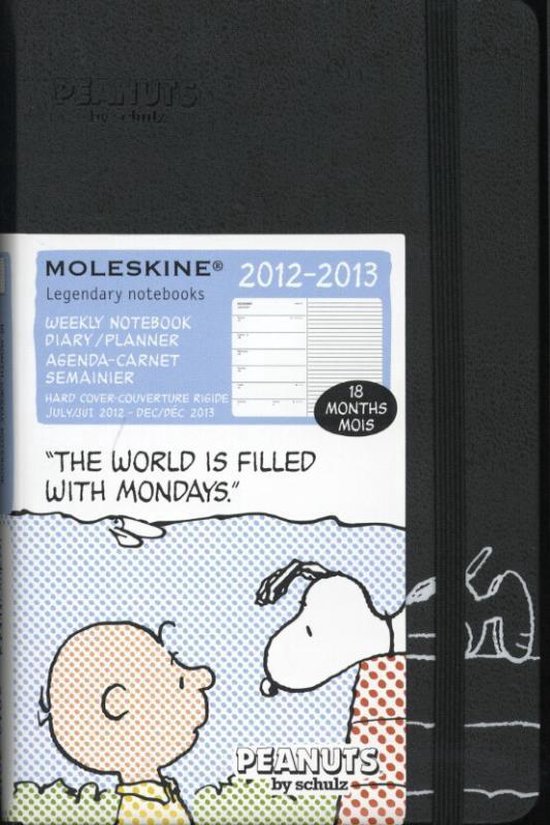 Cover van het boek '2013 Moleskine Peanuts Limited Edition Pocket 18 Month Weeky'