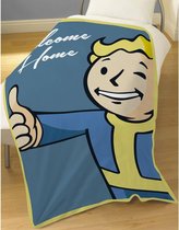 Fallout Shelter Vault Boy - Fleeceplaid - 100 x 150 cm - Blauw