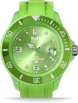 Tutti Milano TM001GR - Horloge - Kunststof - Groen - 48 mm