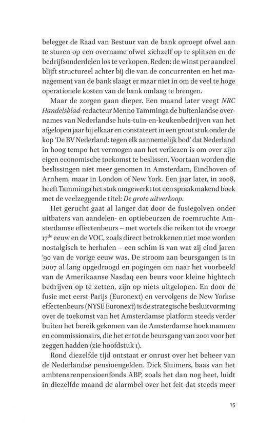 De schaduwelite voor en na de crisis