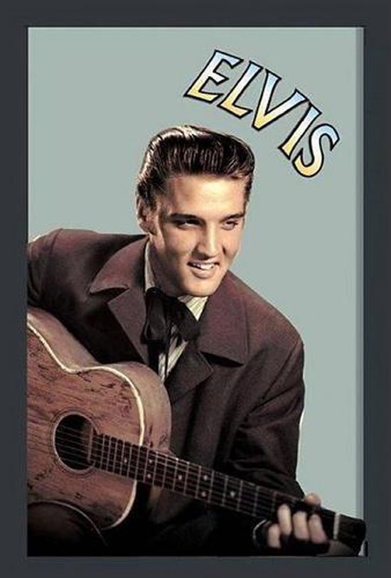 Elvis Presley - Miroir avec cadre - 32x22cm
