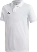 adidas Team 19 Polo kinderen - Wit - maat 128