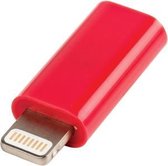 Lightning Adapter Apple Lightning - USB Micro B Female Red