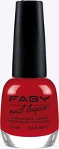 Faby's Red 10-FREE nagellak