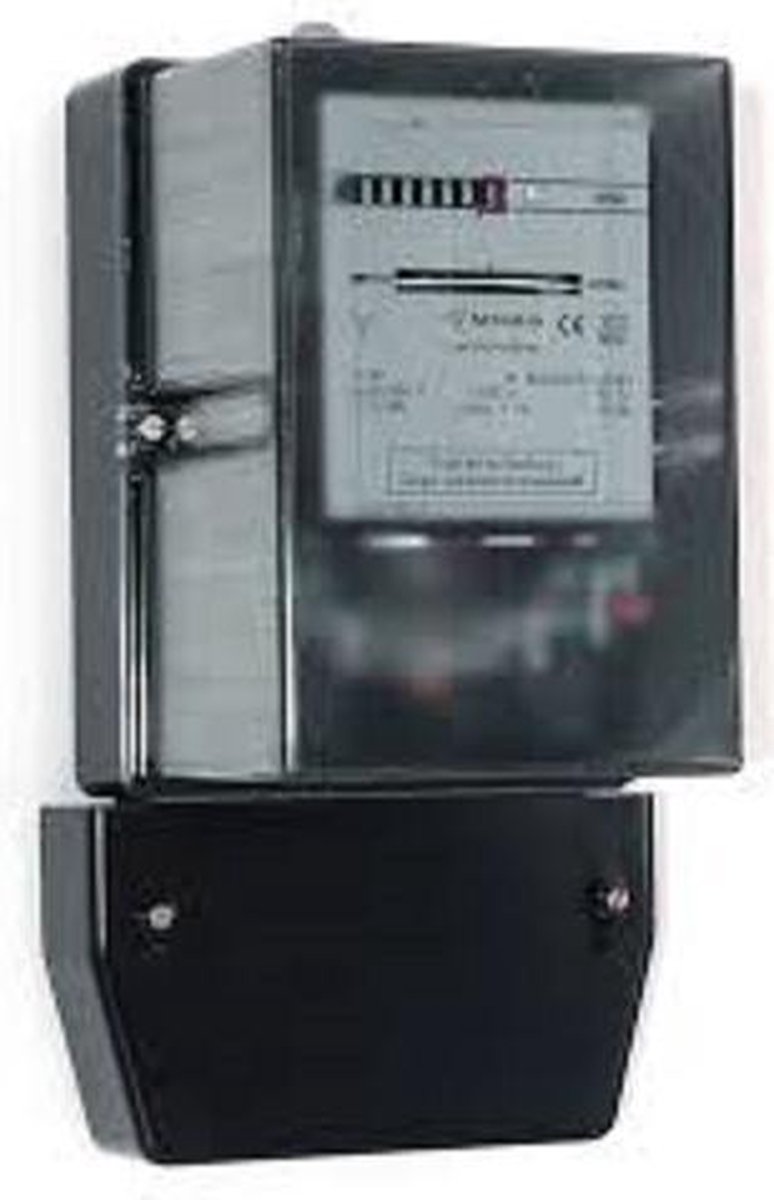 Stroommeter DIN-rail Wifi, 3680 W, smart stroommeter, DIN-rail, digitale energiemeter, lcd