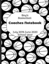 Boys Basketball Coaches Notebook July 2019 - June 2020 School Year