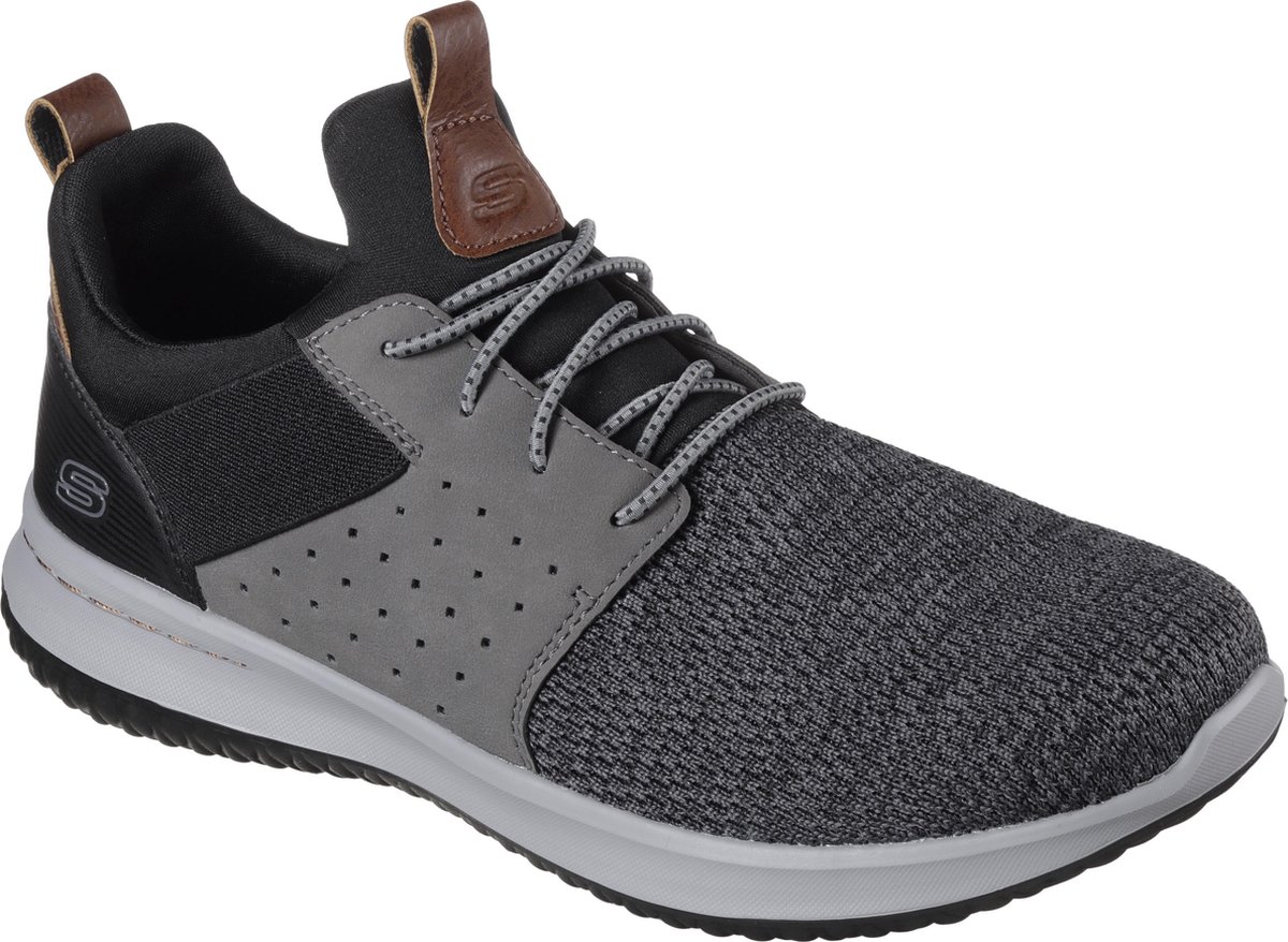 Skechers Delson Camben Black Grey