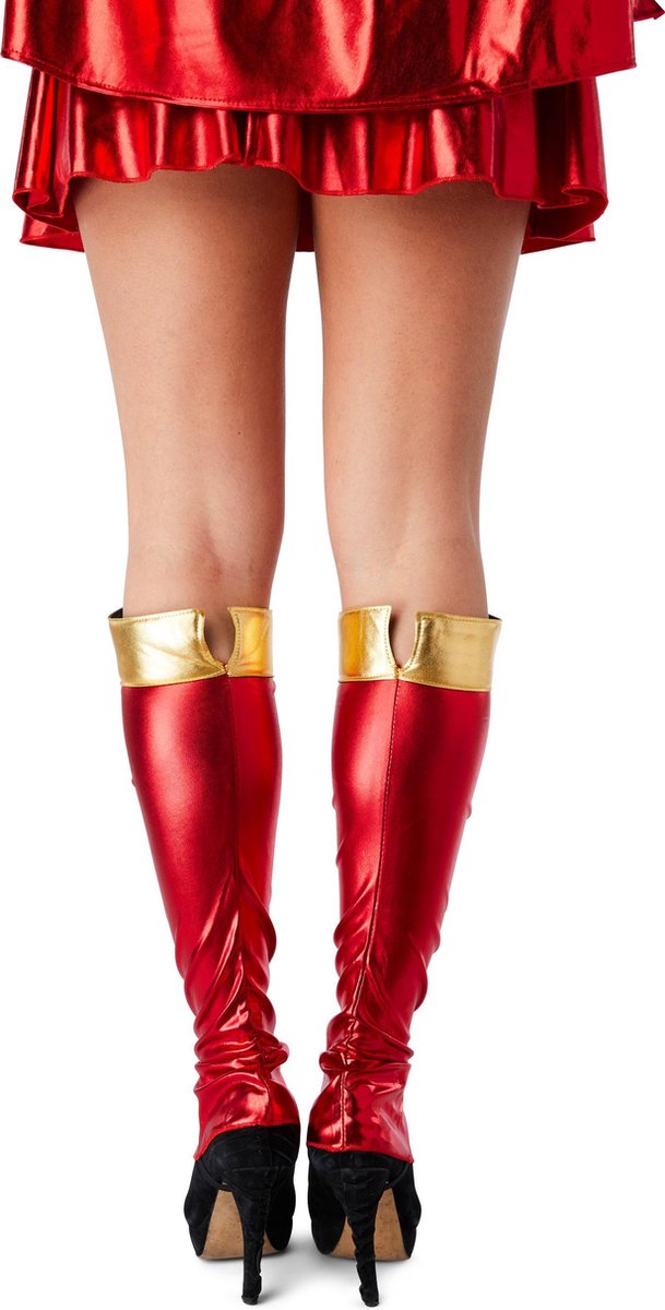 Sexy Supergirl™-kostuum voor dames - Verkleedkleding - XS — afbeelding 2