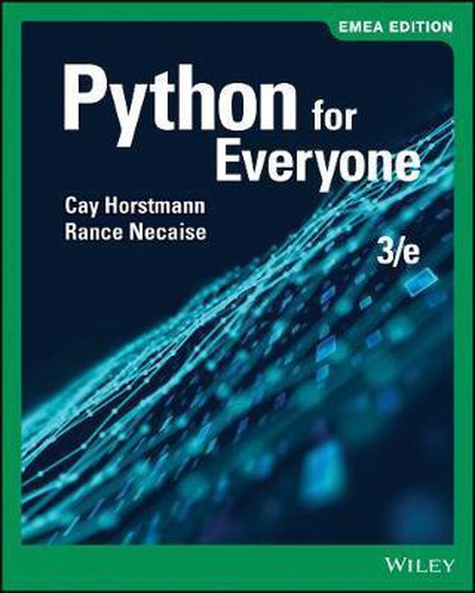 Python for Everyone - Cay S. Horstmann