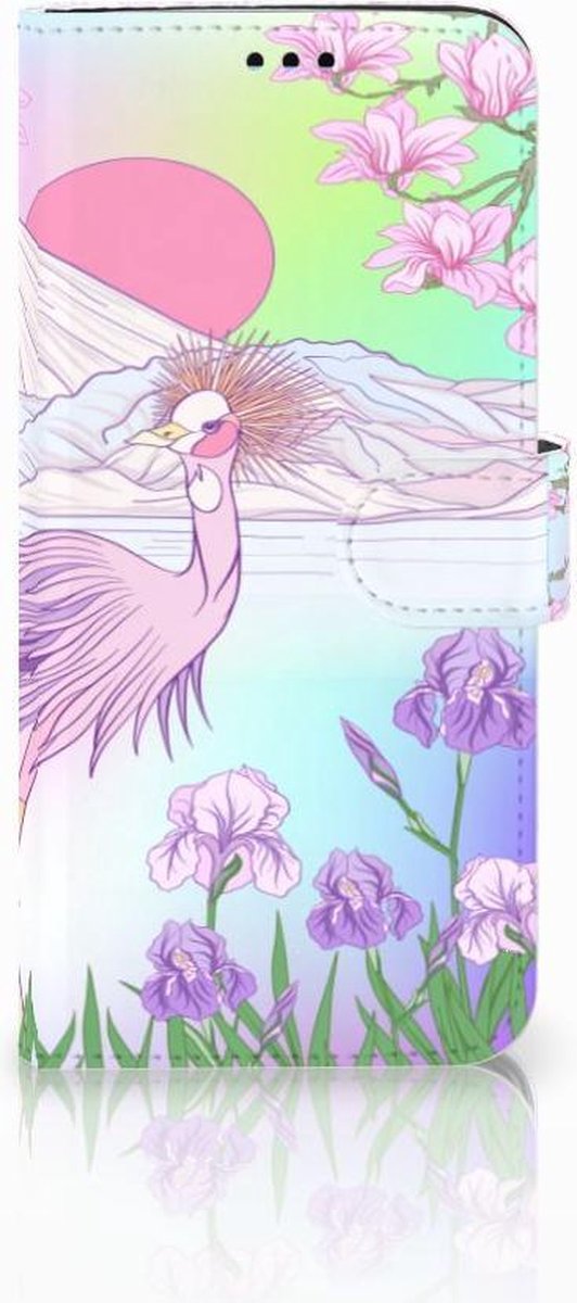 Samsung Galaxy S9 Plus Telefoonhoesje met Pasjes Bird