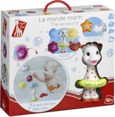 Sophie de giraf Sophie's Sea world - Badspeelgoed - Badspeeltjes - Baby speelgoed - Vanaf 10 maanden - 7-Delig