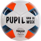 Derbystar VoetbalKinderen - wit/oranje/blauw