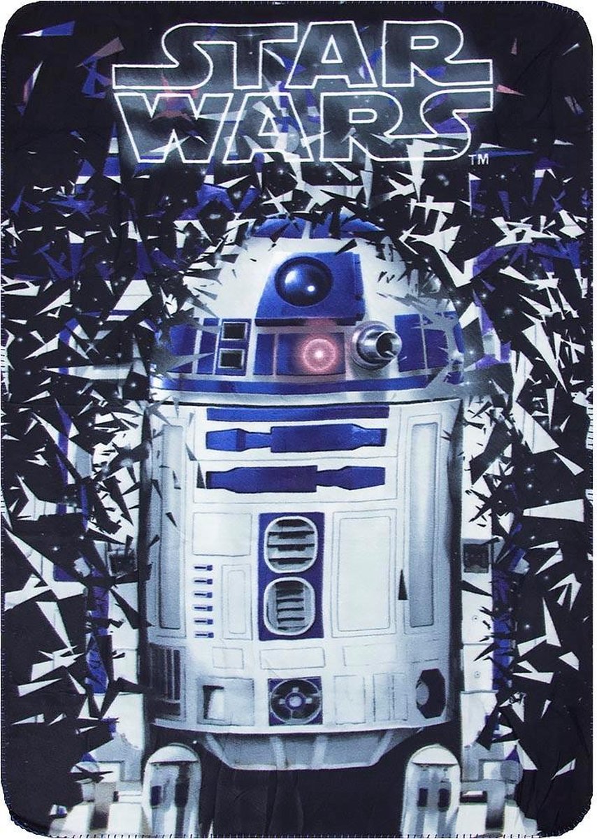 Star Wars - R2-D2 Fleece Deken | bol