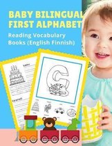 Baby Bilingual First Alphabet Reading Vocabulary Books (English Finnish)