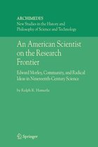 An American Scientist on the Research Frontier