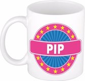 Pip naam koffie mok / beker 300 ml - namen mokken