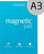 Schrijfblok Magnetic Pad A3 50 sheets Blauw