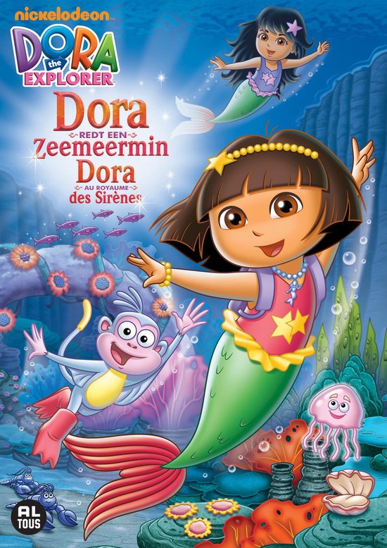 Dora The Explorer - Dora Redt Een Zeemeermin (Dvd) Dvd's bol.com.