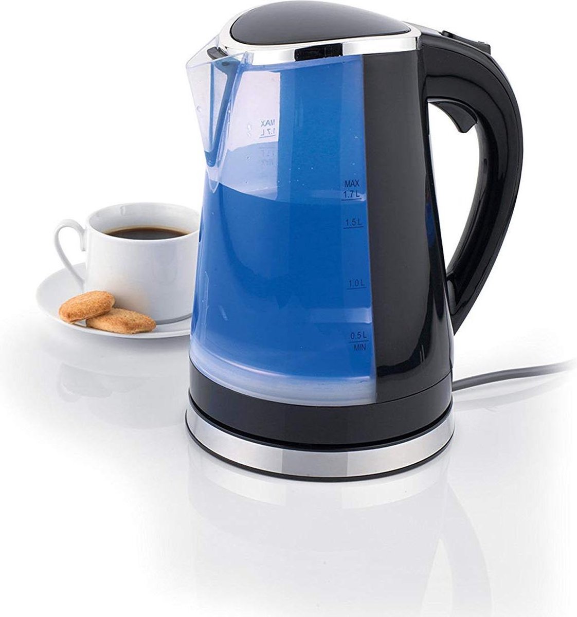 Salter colour changing kettle Waterkoket met LED kleurindicatie