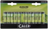 Paquet de 12 piles AA Calex - Penlite Alkaline Longlife