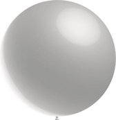 Megaballon 90 cm Metallic Zilver