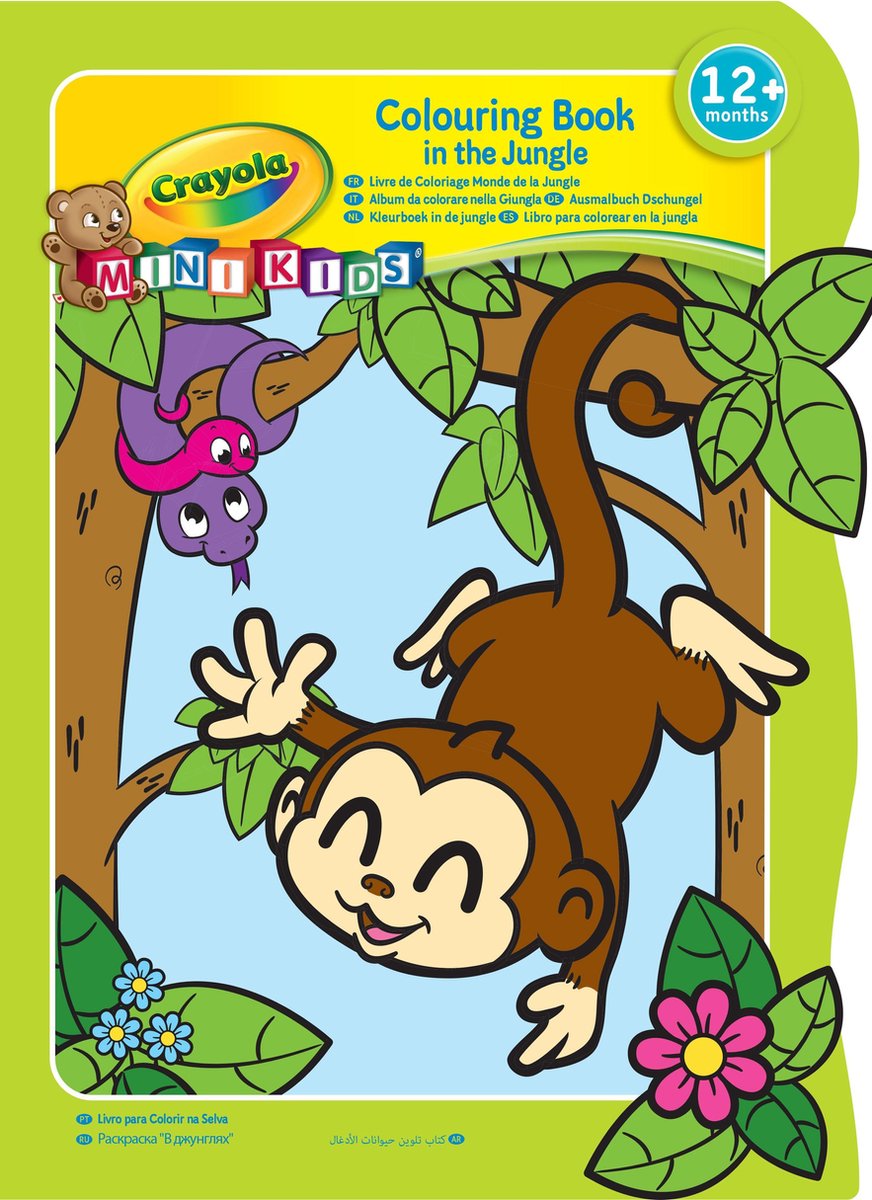Crayola - Mini Kids - Kleurboek - Kleurboeken Voor Kinderen