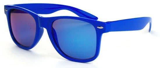 Hidzo Zonnebril zonnebril Blauw - UV 400 - In brillenkoker