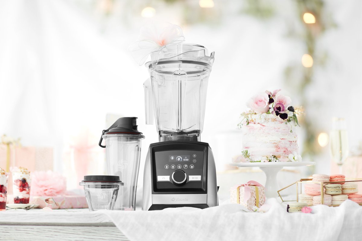 Vitamix A3500i Ascent - high performance blender - LCD display - 5 programma's - 2.2 PK motor - 2 liter kan - 10 jaar garantie - RVS – foto 5