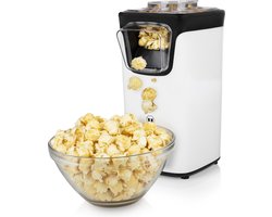 foto van Princess Popcornmachine 292986 – Popcornmaker – Klaar in 2 minuten - zonder olie - 1100W - Met navulopening
