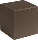 Coffrets cadeaux carton carré-cube 15x15x15cm MARRON