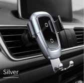 Baseus Wireless Car Holder Vent mount - Zilver