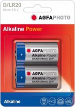AgfaPhoto 110-802619 batterie household Batterie à usage unique D Alcaline 1,5 V