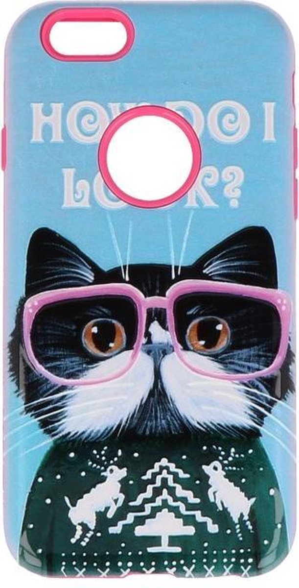 3D Print Hard Case - Hoesje Geschikt voor iPhone 6 I Look