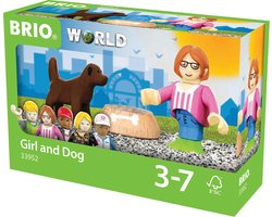 BRIO Kind met hond - 33952