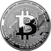 Bitcoin Munt zilver