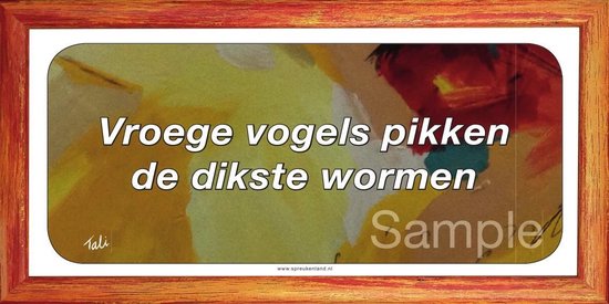 Vroege vogels pikken de dikste wormen | bol.com