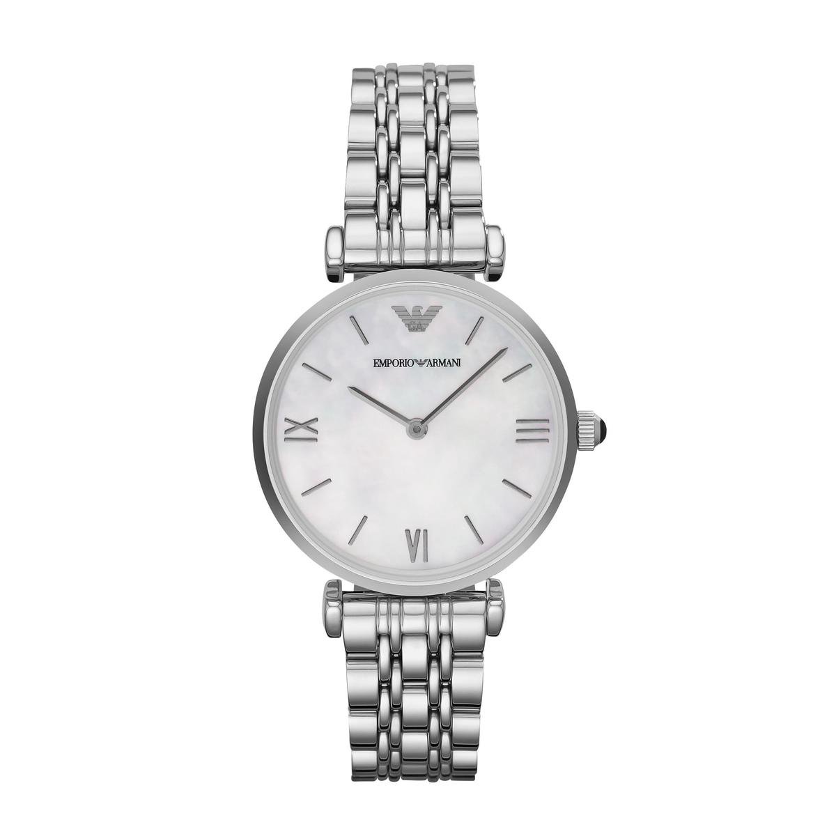 Emporio Armani AR1682 Herenhorloge 32 mm - Zilverkleurig