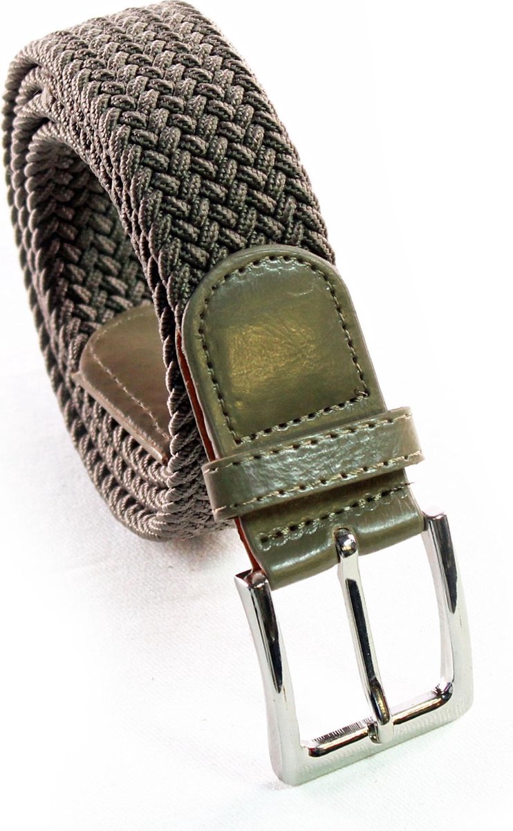 Elastische riem - Gevlochten riem - Ceintuur - Stretch Riem - Gevlochten riem