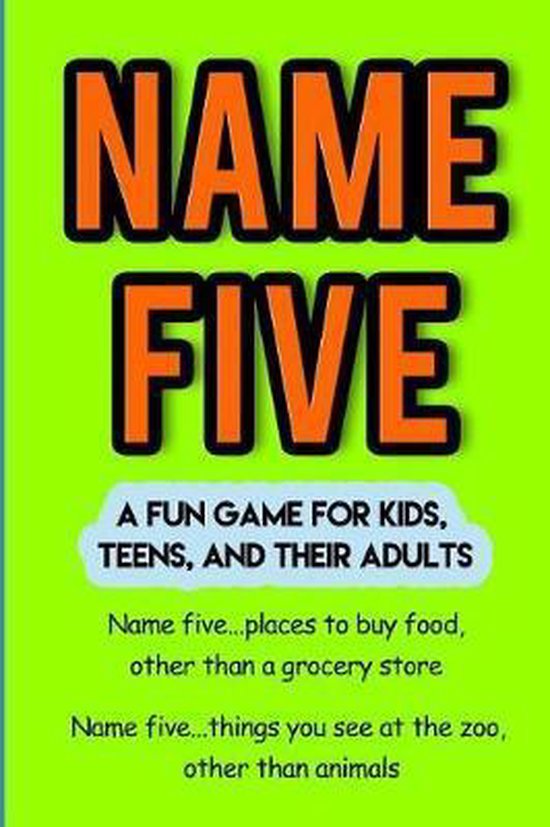 Name Five, Heather Collins | 9781098710583 | Boeken | bol.com
