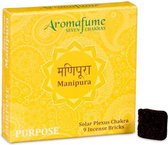 Aromafume Wierookblokjes Manipura – Solar Plexis Chakra, 3 doosjes