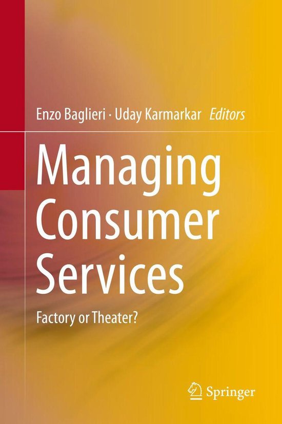 Managing Consumer Services - cover