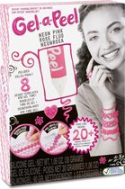 Mga Gel-a-peel Starterset 20 Armbanden - Neon Roze