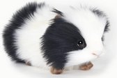 Hansa Cavia Knuffel, 20 cm, zwart - wit