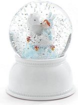 Djeco - Djeco Sneeuwbol Nachtlamp Lila & Puppy