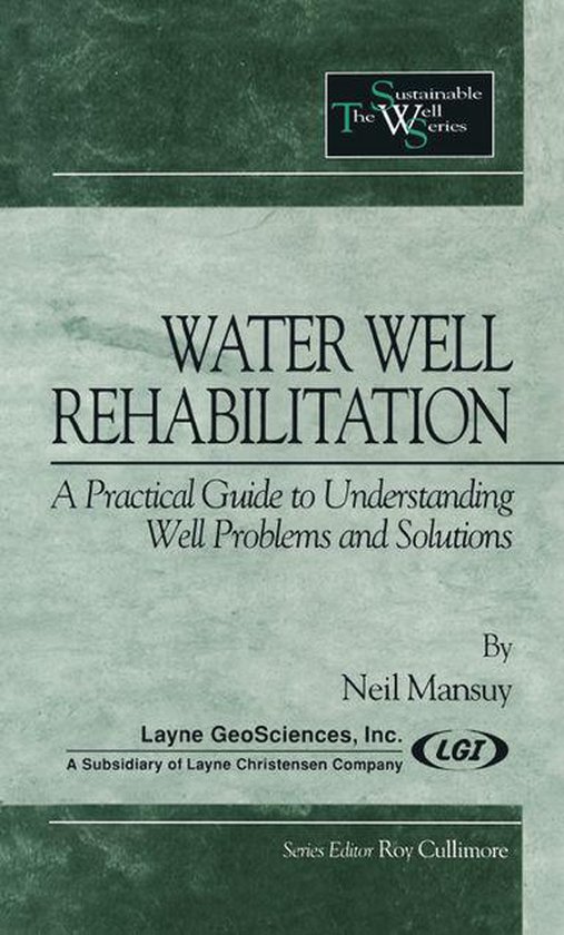 Sustainable Water Well - Water Well Rehabilitation - cover