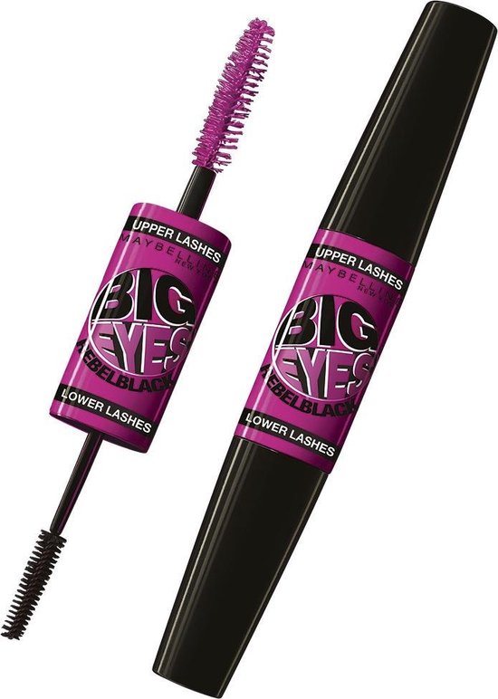 Maybelline Big Eyes Rebel Black Zwart Mascara