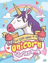 Unicorn Coloring Book for Kids Ages 4-8